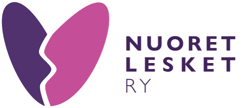 Nuoret lesket ry:n logo.